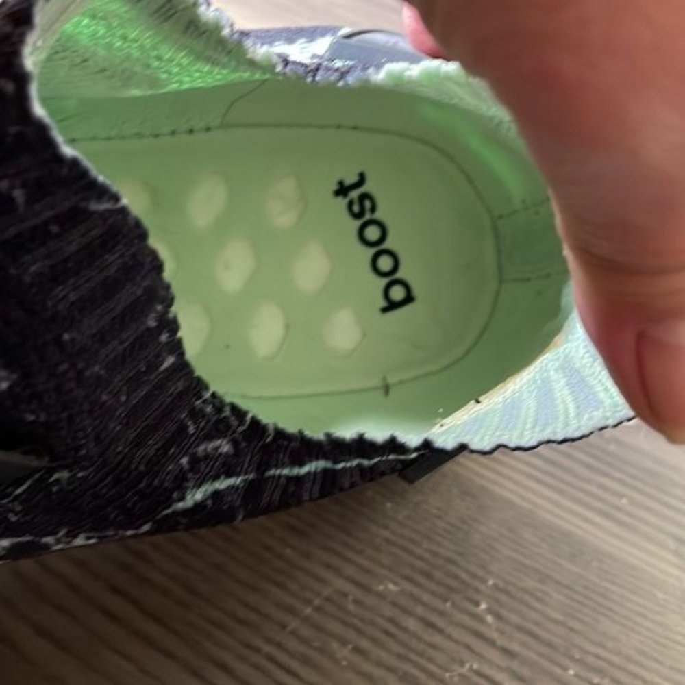 Adidas NMD R1 Primeknit Mint Marble Sneakers NWT - Picture 7 of 9